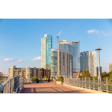 Lais Puzzle - Skyline der Innenstadt von Austin Stadtbild von Texas, USA - 2.000 Teile