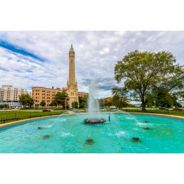 Lais Puzzle - Wasserturm am Gilman Triangle in Milwaukee Stadt - 2.000 Teile