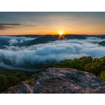 Lais Puzzle - Dramatische Frühlingslandschaften im New River Gorge National Park in West Virginia - 40, 100, 200, 500, 1.000 & 2.000 Teile