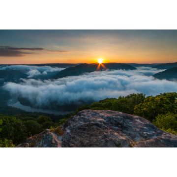 Lais Puzzle - Dramatische Frühlingslandschaften im New River Gorge National Park in West Virginia - 2.000 Teile