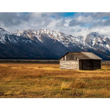 Lais Puzzle - historische Moulton-Scheunen in der Mormons' Row vor der dramatischen Teton-Bergkette in Wyoming - 40, 100, 200, 500, 1.000 & 2.000 Teile