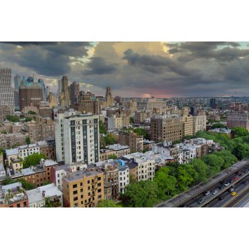 Lais Puzzle - Luftüberflug über die Dächer von Brooklyn mit schönen Wohnungen in Brooklyn - 2.000 Teile