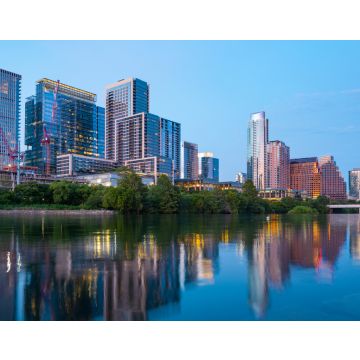 Lais Puzzle - Skyline von Austin Texas, Stadtbild in der Innenstadt - 40, 100, 200, 500, 1.000 & 2.000 Teile