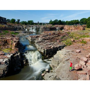 Lais Puzzle - Ansichten von Falls Park, Sioux Falls, South Dakota - 40, 100, 200, 500, 1.000 & 2.000 Teile