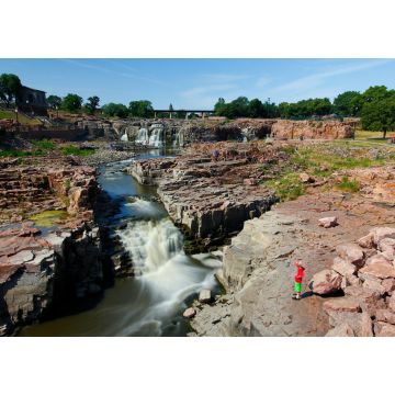 Lais Puzzle - Ansichten von Falls Park, Sioux Falls, South Dakota - 1.000 Teile