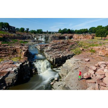 Lais Puzzle - Ansichten von Falls Park, Sioux Falls, South Dakota - 2.000 Teile