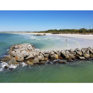 Lais Puzzle - Blick auf das schöne Meerwasser und den felsigen Strand in der Nähe des Fort Desoto Park, St. Petersburg, Florida, U.S.A. - 40, 100, 200, 500, 1.000 & 2.000 Teile