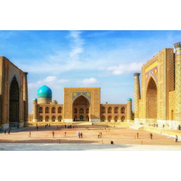 Lais Puzzle - Der Registan, das Herz der alten Stadt Samarkand - Usbekistan - 2.000 Teile