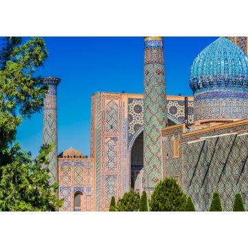 Lais Puzzle - Registan, ein alter öffentlicher Platz in Samarkand, Usbekistan - 1.000 Teile