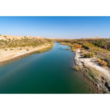 Lais Puzzle - Usbekistan, Landschaft bei der Überquerung des Amu Darya Flusses in der Nähe der Stadt Nukus - 1.000 Teile