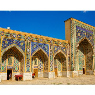 Lais Puzzle - Schöne Fassade der Registan-Moschee in der usbekischen Touristenstadt Samarkand, alte muslimische Gebäude aus dem XV-XVII Jahrhundert - 40, 100, 200, 500, 1.000 & 2.000 Teile