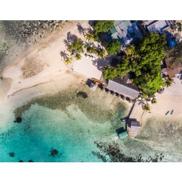 Lais Puzzle - Blick von oben auf die idyllische Insel Erakor in der Bucht von Port Vila, der Hauptstadt von Vanuatu im Pazifischen Ozean - 40, 100, 200, 500, 1.000 & 2.000 Teile
