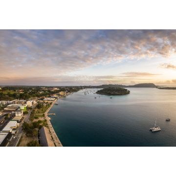 Lais Puzzle - Luftaufnahme der Stadt Port Vila und der Insel Iririki in der Hauptstadt von Vanuatu - 2.000 Teile