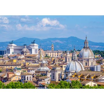 Lais Puzzle - Blick auf das schöne Stadtbild von Rom von der Spitze des Castel Sant'Angelo aus - 1.000 Teile