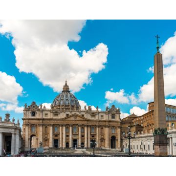 Lais Puzzle - Menschen warten auf Papst Franziskus vor dem Petersdom - 40, 100, 200, 500, 1.000 & 2.000 Teile