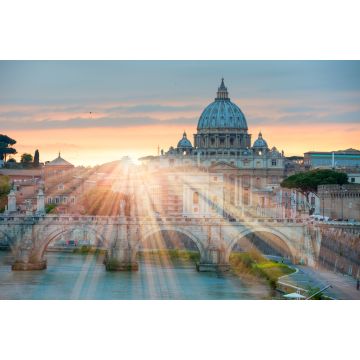 Lais Puzzle - Blick auf den Tiber und den Petersdom in Rom - 2.000 Teile