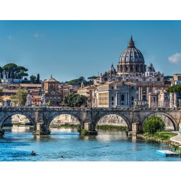 Lais Puzzle - Die Kuppel des Petersdoms vom Tiber aus gesehen - 40, 100, 200, 500, 1.000 & 2.000 Teile