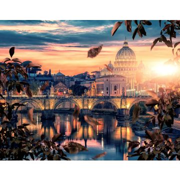 Lais Puzzle - Die Stadt Rom bei Sonnenuntergang - 40, 100, 200, 500, 1.000 & 2.000 Teile