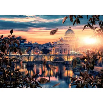 Lais Puzzle - Die Stadt Rom bei Sonnenuntergang - 1.000 Teile
