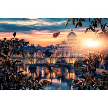 Lais Puzzle - Die Stadt Rom bei Sonnenuntergang - 2.000 Teile