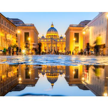 Lais Puzzle - Wunderschöner Blick auf die Kathedrale St. Peter, Rom, Italien - 40, 100, 200, 500, 1.000 & 2.000 Teile