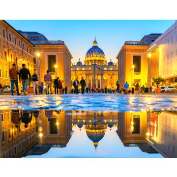 Lais Puzzle - Wunderschöne Aussicht auf den Petersdom, Rom, Italien - 40, 100, 200, 500, 1.000 & 2.000 Teile