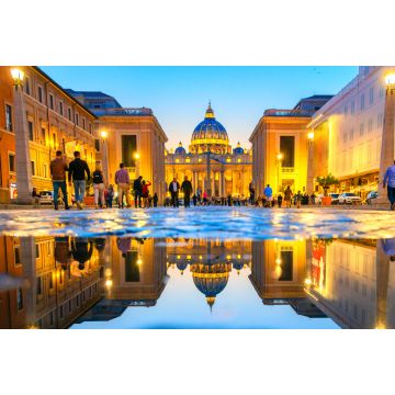 Lais Puzzle - Wunderschöne Aussicht auf den Petersdom, Rom, Italien - 2.000 Teile
