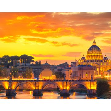 Lais Puzzle - Wunderschöner Blick auf die Kathedrale St. Peter, Rom, Italien - 40, 100, 200, 500, 1.000 & 2.000 Teile