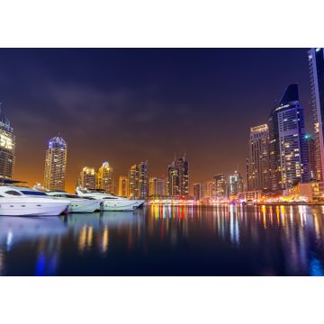 Lais Puzzle - Stadtbild von Dubai Marina bei Nacht, Vereinigte Arabische Emirate - 1.000 Teile
