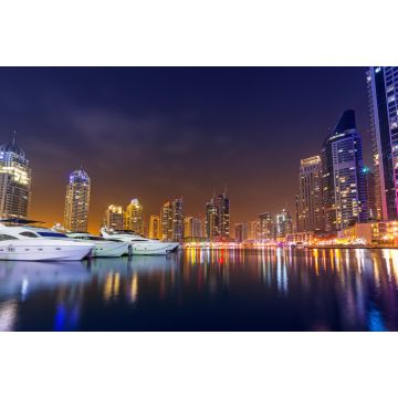 Lais Puzzle - Stadtbild von Dubai Marina bei Nacht, Vereinigte Arabische Emirate - 2.000 Teile