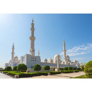 Lais Puzzle - Außenansicht der Sheikh-Zayed-Moschee - schönes Reiseziel in Abu Dhabi, Vereinigte Arabische Emirate - 1.000 Teile