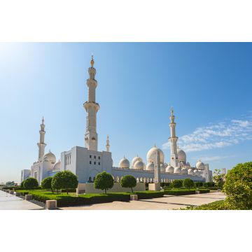 Lais Puzzle - Außenansicht der Sheikh-Zayed-Moschee - schönes Reiseziel in Abu Dhabi, Vereinigte Arabische Emirate - 2.000 Teile