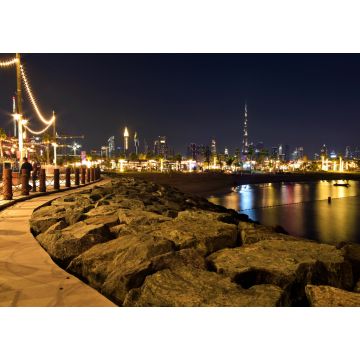 Lais Puzzle - Dubai Slyline von La Mer zur Sheikh Zayed Road und Dubai Downtown, Vereinigte Arabische Emirate - 1.000 Teile
