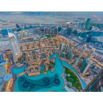 Lais Puzzle - Luftaufnahme von Downtown Dubai bei Sonnenuntergang Vereinigte Arabische Emirate - 40, 100, 200, 500, 1.000 & 2.000 Teile