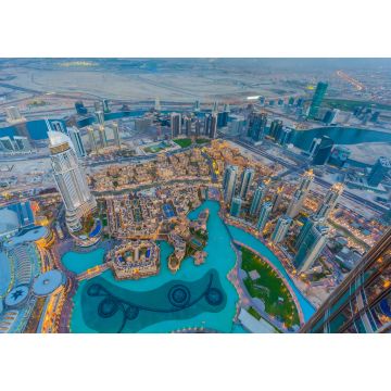 Lais Puzzle - Luftaufnahme von Downtown Dubai bei Sonnenuntergang Vereinigte Arabische Emirate - 1.000 Teile