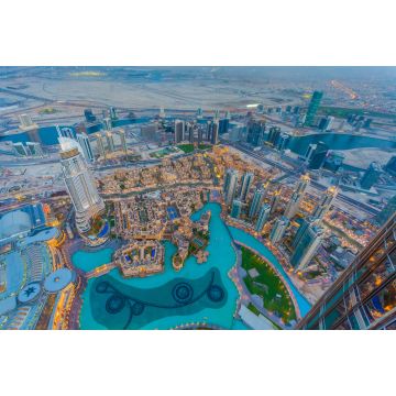 Lais Puzzle - Luftaufnahme von Downtown Dubai bei Sonnenuntergang Vereinigte Arabische Emirate - 2.000 Teile