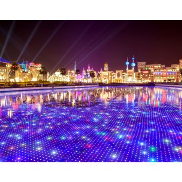 Lais Puzzle - Dubai Global Village Ansicht bei Nacht, Dubai, Vereinigte Arabische Emirate - 40, 100, 200, 500, 1.000 & 2.000 Teile