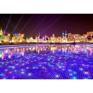 Lais Puzzle - Dubai Global Village Ansicht bei Nacht, Dubai, Vereinigte Arabische Emirate - 1.000 Teile