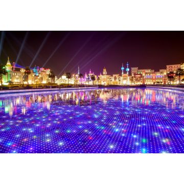 Lais Puzzle - Dubai Global Village Ansicht bei Nacht, Dubai, Vereinigte Arabische Emirate - 2.000 Teile