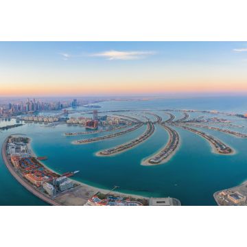 Lais Puzzle - Luftaufnahme der Insel The Palm Jumeirah, Skyline von Dubai Downtown, Vereinigte Arabische Emirate - 2.000 Teile