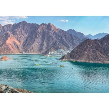 Lais Puzzle - Hatta Dam Lake in den Bergen Enklave Region von Dubai, Vereinigte Arabische Emirate - 1.000 Teile