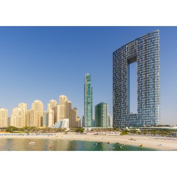 Lais Puzzle - Dubai Jumeirah Beach JBR Marina Skyline Architektur Gebäude Reise Urlaub in Vereinigte Arabische Emirate - 1.000 Teile