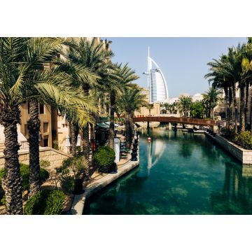 Lais Puzzle - Burj Al Arab Blick von Madinat Jumeirah. Traditionelle Architektur im arabischen Stil. Vereinigte Arabische Emirate - 1.000 Teile