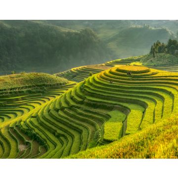 Lais Puzzle - Glatte symbolisieren die Stadt Mu Cang Chai, Yenbai, Vietnam - 40, 100, 200, 500, 1.000 & 2.000 Teile