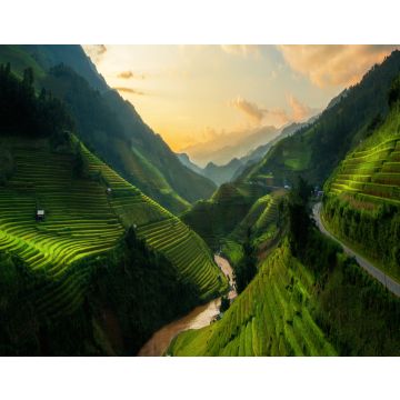Lais Puzzle - Terrassenförmiges Reisfeld in Mu Cang Chai, Vietnam - 40, 100, 200, 500, 1.000 & 2.000 Teile