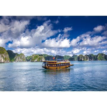 Lais Puzzle - Kreuzfahrt zwischen wunderschönen Kalksteinfelsen und abgelegenen Stränden in der Ha Long-Bucht, UNESCO-Weltkulturerbe, Vietnam - 1.000 Teile