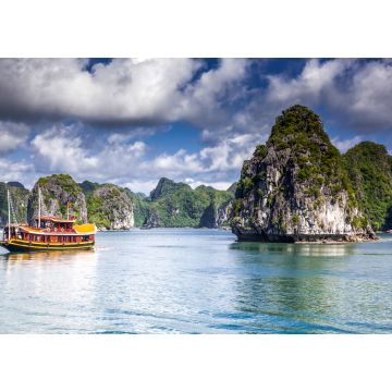 Lais Puzzle - Kreuzfahrt zwischen schönen Kalksteinfelsen und abgelegenen Stränden in der Ha Long-Bucht, UNESCO-Weltkulturerbe, Vietnam - 1.000 Teile