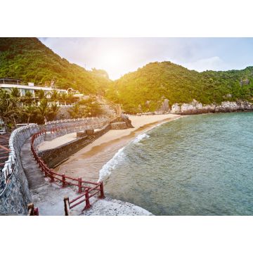 Lais Puzzle - Wanderweg auf der Insel Cat Ba am Strand der Stadt Cat Co, Vietnam - 1.000 Teile