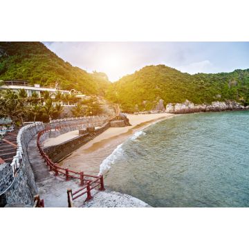 Lais Puzzle - Wanderweg auf der Insel Cat Ba am Strand der Stadt Cat Co, Vietnam - 2.000 Teile