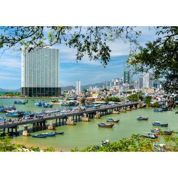 Lais Puzzle - Blick auf die Stadt Nha Trang in Vietnam - 1.000 Teile